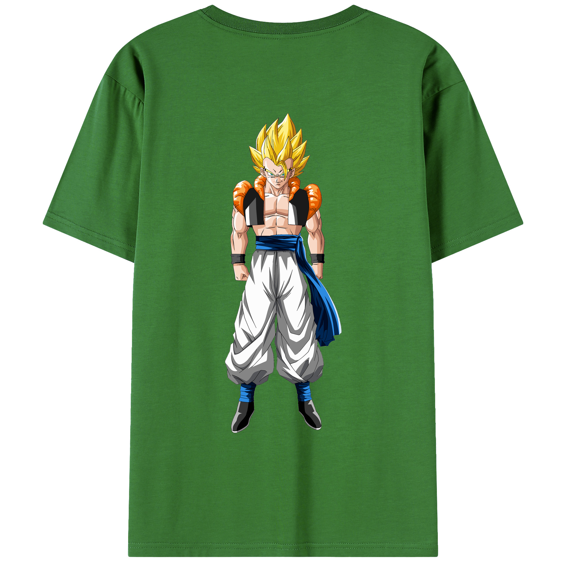 （画像用） ドラゴンボール ベジータ四世（Bejīta Yonsei）DRAGON BALL Vegeta IV レディース半袖Tシャツ(バックプリント)
